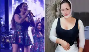 Ana Lucía Urbina reaparece en concierto de Corazón Serrano y muestra su nueva imagen tras intervención estética