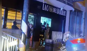 Ataque a balazos contra local de barbershop deja dos heridos en San Martin de Porres: dispararon desde una moto lineal