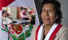 Comisión de Ética evaluará HOY denuncia contra Lucinda Vásquez tras ser captada cuando su asesor le corta las uñas