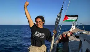 Arlin Medrano, la periodista mexicana que desafió el bloqueo a Gaza y terminó presa por fuerzas israelíes