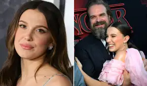 Actriz Millie Bobby Brown denuncia a David Harbour por acoso y hostigamiento antes de filmar la última temporada de 'Stranger Things'