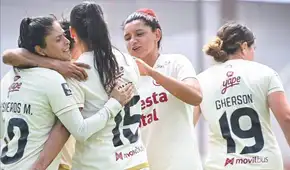 Universitario dominó a Sporting Cristal y consiguió su pase a la final de la Liga Femenina 2025