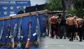 Fusil peruano fue hallado durante megaoperativo policial al Comando Vermelho en favelas de Brasil
