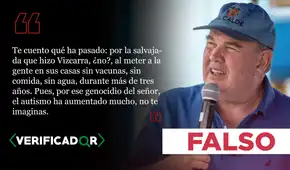 Es falso que la cuarentena obligatoria de 2020 en Perú aumentó los casos de autismo: ciencia y experta desmienten a López Aliaga