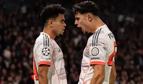 Con doblete de Luis Díaz, Bayern Múnich venció a PSG y es líder de la tabla en la Champions League