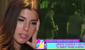 Ampayan a Yahaira Plasencia con Luis Fernando 'El Diablo' ingresando a su departamento tras ser captada llorando en su carro