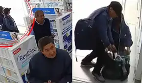 Banda de adultos mayores roba más de S/6.000 en productos de skincare en botica de San Miguel