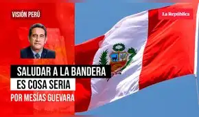 Saludar a la bandera es cosa seria, por Mesías Guevara