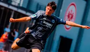 ¿Quién es Philipp Eisele Yupanqui, la joven promesa del Eintracht Frankfurt que convocó Manuel Barreto?
