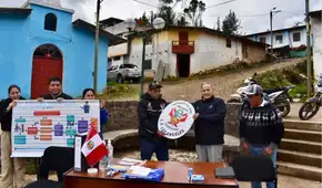 Presidente de la Corte de Cajamarca instala Juzgado de Paz en el centro poblado Los Ángeles, distrito de Catilluc