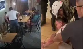 Abogado hace reclamo a fiscal provincial y protagonizan violenta pelea a botellazos en Áncash: ''Me has ofendido''