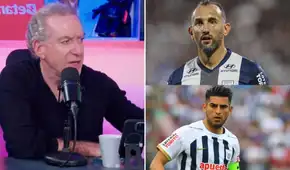 Eddie Fleischman cuestionó que Hernán Barcos le pida la cinta de capitán a Carlos Zambrano en pleno partido y deslizó motivo: "No es normal"