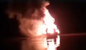 Loreto: explosión de embarcación en el río Huallaga deja un desaparecido