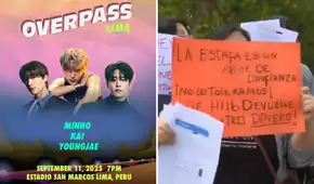 ‘Overpass Lima’: The Hub responsabiliza a Kai de EXO por cancelación del evento tras quejas de fanáticos ‘Overpass Lima’: The Hub responsabiliza a Kai de EXO por cancelación del evento tras quejas de fanáticos