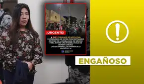 Ciudadanos no se movilizaron a la embajada de México para evitar fuga de Betssy Chávez: es un resguardo policial