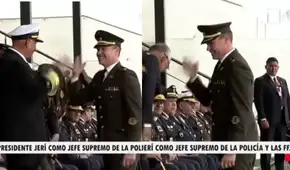 George Forsyth, precandidato presidencial de Somos Perú, apareció vestido de uniforme militar frente a José Jerí