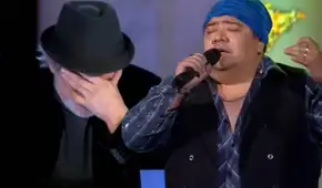 Carlos Alcántara se quiebra en vivo en 'Yo soy' tras emotiva imitación de Leonardo Favio