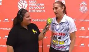 Natalia Málaga regresa con fuerza a la Liga Peruana de Vóley tras tres años y debuta con triunfo en Deportivo Géminis: ''Me siento con muchas ganas de competir''