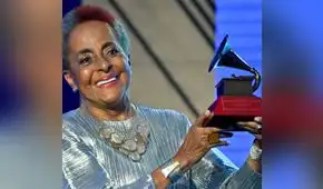 Susana Baca le dedicó el Grammy a la generación Z. "No debemos quitarle la libertad de protesta"