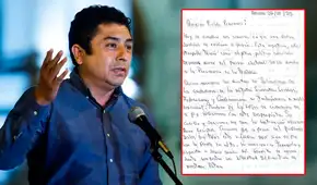 Guillermo Bermejo envía carta desde prisión: “Este proceso tiene un objetivo político: dejarme fuera del 2026”