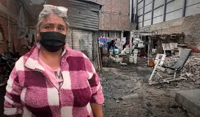 “Estamos en la calle por el olor”: incendio en fábrica de SJL deja viviendas inhabitables y familias sin apoyo