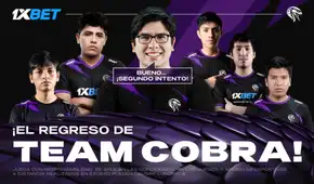 El ascenso de Cobra: el rol de 1xBet como patrocinador del nuevo sueño peruano en Dota 2