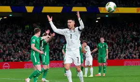 Portugal y un partido para el olvido: necesitaba ganar para ir al Mundial, pero cayó 2-0 y Cristiano Ronaldo vio la roja por un codazo