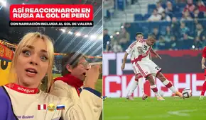 La increíble reacción de una hincha rusa tras el gol de Valera que desató furor en redes: "Perú es clave"