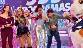 María Pía Copello sufre percance EN VIVO: su outfit para el concierto de Shakira fue arruinado con vino por Mario Hart María Pía Copello sufre percance EN VIVO: su outfit para el concierto de Shakira fue arruinado con vino por Mario Hart