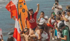 La peruana Vania Torres conquista el oro en El Salvador y se corona como campeona mundial de surf