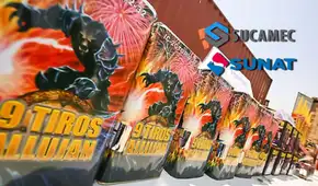 Sunat y Sucamec incautan más de 94 toneladas de pirotécnicos no autorizados en Pasamayo rumbo a Lima Sunat y Sucamec incautan más de 94 toneladas de pirotécnicos no autorizados en Pasamayo rumbo a Lima