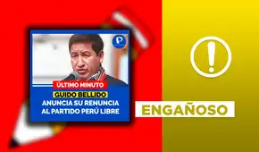 Guido Bellido renunció al partido Perú Libre en 2022: su desvinculación no es reciente