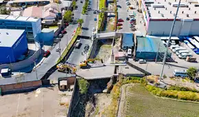 El millonario puente Gunther se levanta sobre Arequipa para unir dos distritos claves: se construyó en 75 días tras su colapso total