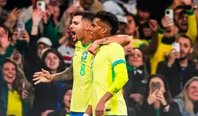 Brasil se hizo fuerte en Londres: venció 2-0 a Senegal con una brillante actuación de Estevao