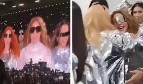 Así fue el momento en que Susy Díaz abrazó a Shakira minutos antes de su concierto en el Estadio Nacional