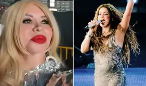 Susy Díaz asegura que producción de Shakira no la dejó caminar al lado de la cantante colombiana en el concierto: "Me dijeron 'atrás'"