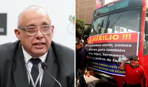 Martín Ojeda confirma nuevo paro de transporte en Lima y Callao si ocurre otro atentado: "Haya muertos o no"