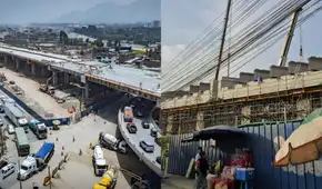 Construcción del bypass Las Torres de Lima entra a su etapa final, pero reportan caos vehicular durante ejecución