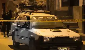 Asesinan a taxista dentro de su vehículo en el Rímac: policía halló ocho casquillos de bala en El Altillo