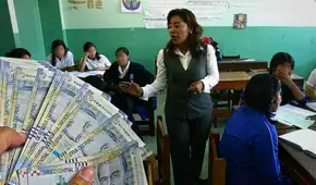 Minedu anuncia segundo aumento salarial para docentes: más de 426.000 profesores serán beneficiados en noviembre