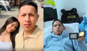 Novia de policía que sufrió daño cerebral tras brutal caída en comisaría revela cómo lo apoya en su recuperación: "Estaré con él hasta que me necesite"