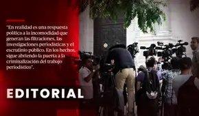La persistencia antiprensa del régimen
