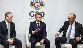 Francia, Reino Unido y Alemania coincidieron en la Cumbre del G20 para evaluar el plan de paz de Trump para Ucrania