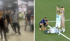 Erick Noriega sufre preocupante lesión y podría perderse el Brasileirao: tuvo que retirarse con una férula