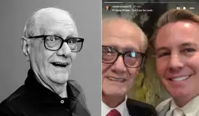 Renato Rossini se despide con un emotivo mensaje de Guillermo Rossini: ''Hasta siempre al tío favorito de todo el Perú''