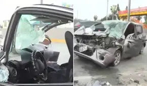 Triple choque en el km 19 de la Panamericana Sur deja 3 heridos en Villa El Salvador: víctimas fueron trasladadas al hospital