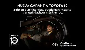 "Toyota 10”: La garantía extendida de Toyota que respalda tu vehículo
