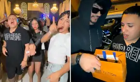 Tiktoker Carlitos TV llega a Perú desde EE. UU. y le hacen fiesta de bienvenida: Zein le regaló lujosos lentes