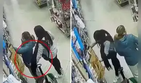 Asalto dentro del mall de San Juan de Lurigancho: cámaras registran como mujer arrebata celular a clienta