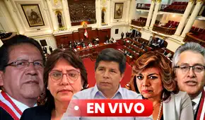 Congreso EN VIVO: Comisión Permanente aprueba inhabilitación contra Delia Espinoza y Pedro Castillo